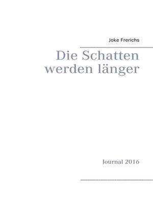 cover image of Die Schatten werden länger